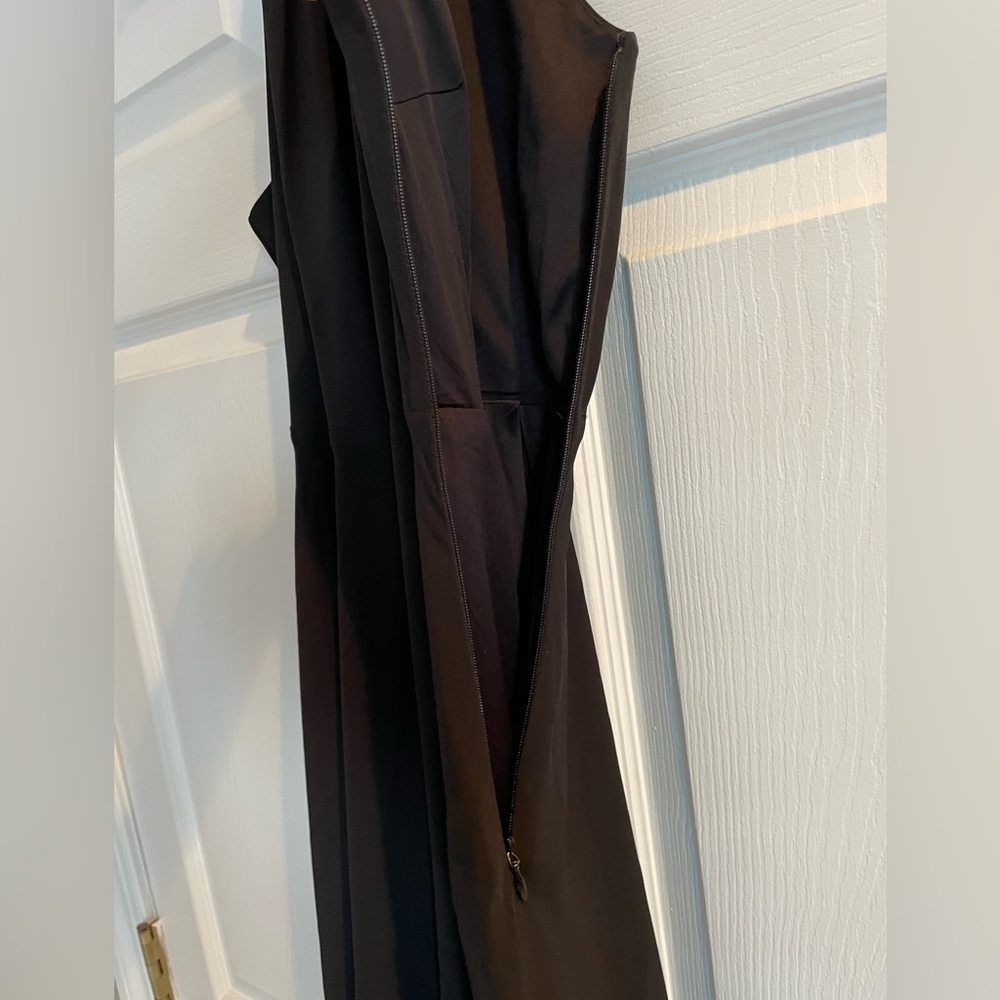 Express Halter Neck Keyhole Back Mini Dress Black Formal Homecoming 2 - Picture 5 of 14